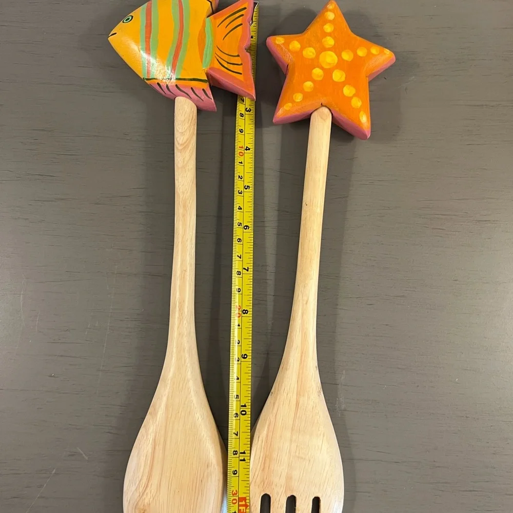 Handmade wooden fish